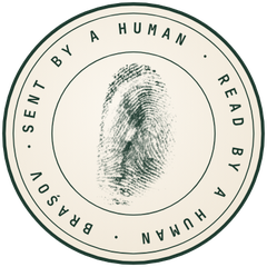 A seal with a human thumbprint: sent by a human, read by a human, Brașov